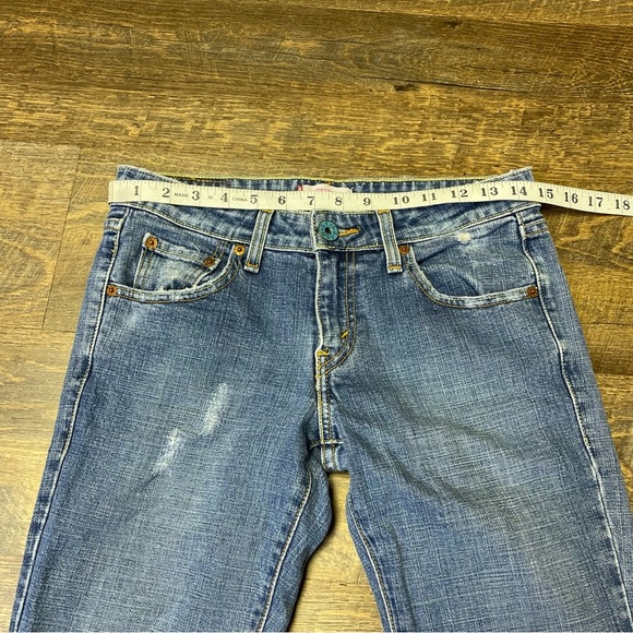 Y2K Levis Limited Edition Jeans Womens Juniors 3M Denim Bootcut Retro Low Rise - Picture 2 of 11